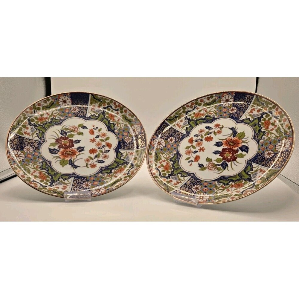 Antique Medallion Chinese Export Famille Rose Floral Plate TOYO
